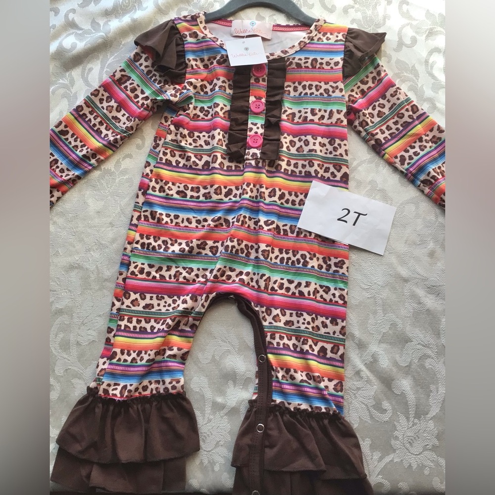 Girls Fancy Playsuit size 2T